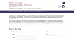 Desktop Screenshot of lesserbooks.com